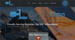 Desktop Screenshot of bozemanlimo.com